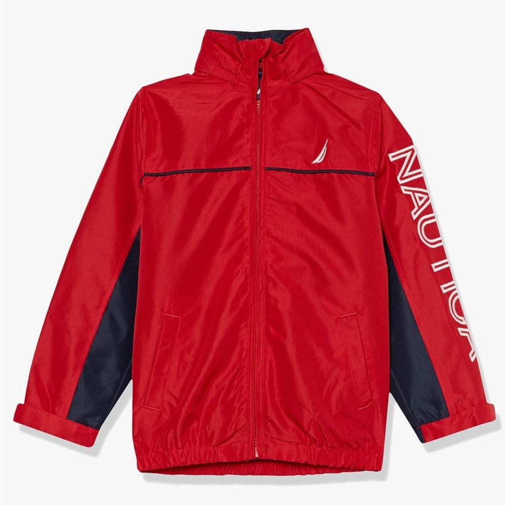 Nautica Red and Navy Jacket